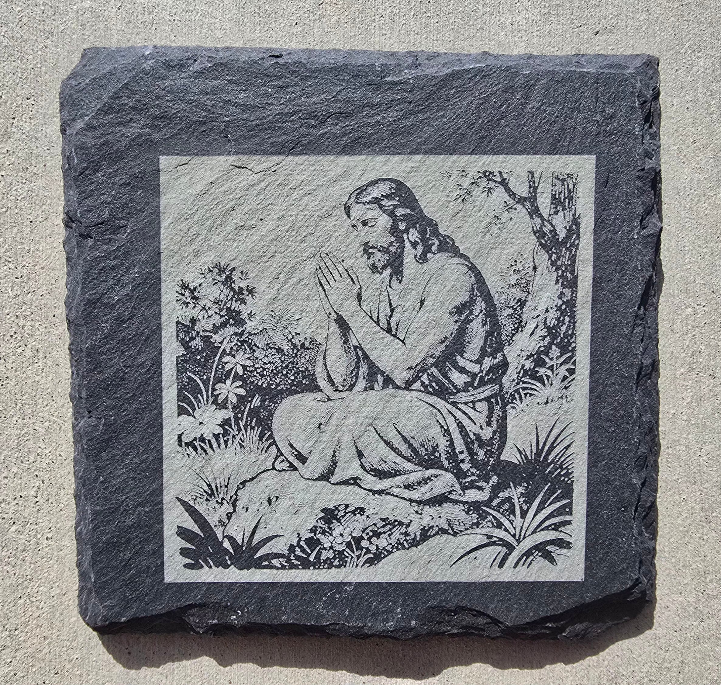 Comfort and Healing Slate Coasters