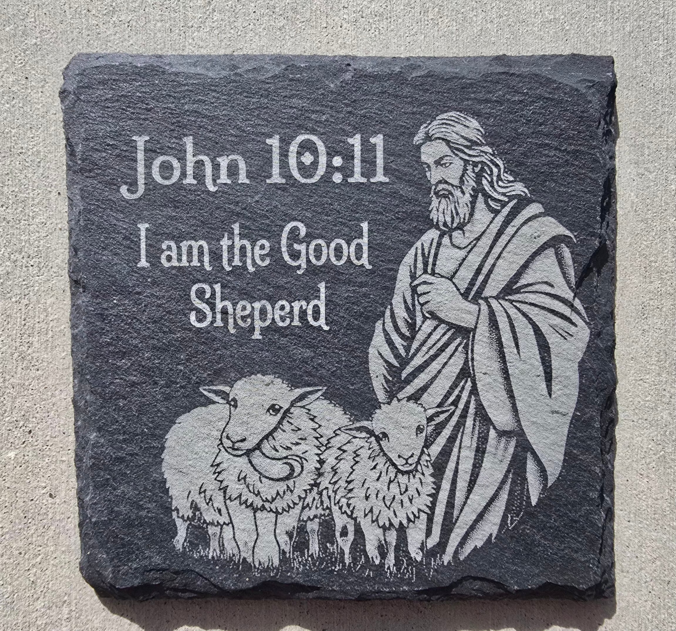 Good Shepherd Slate Coasters