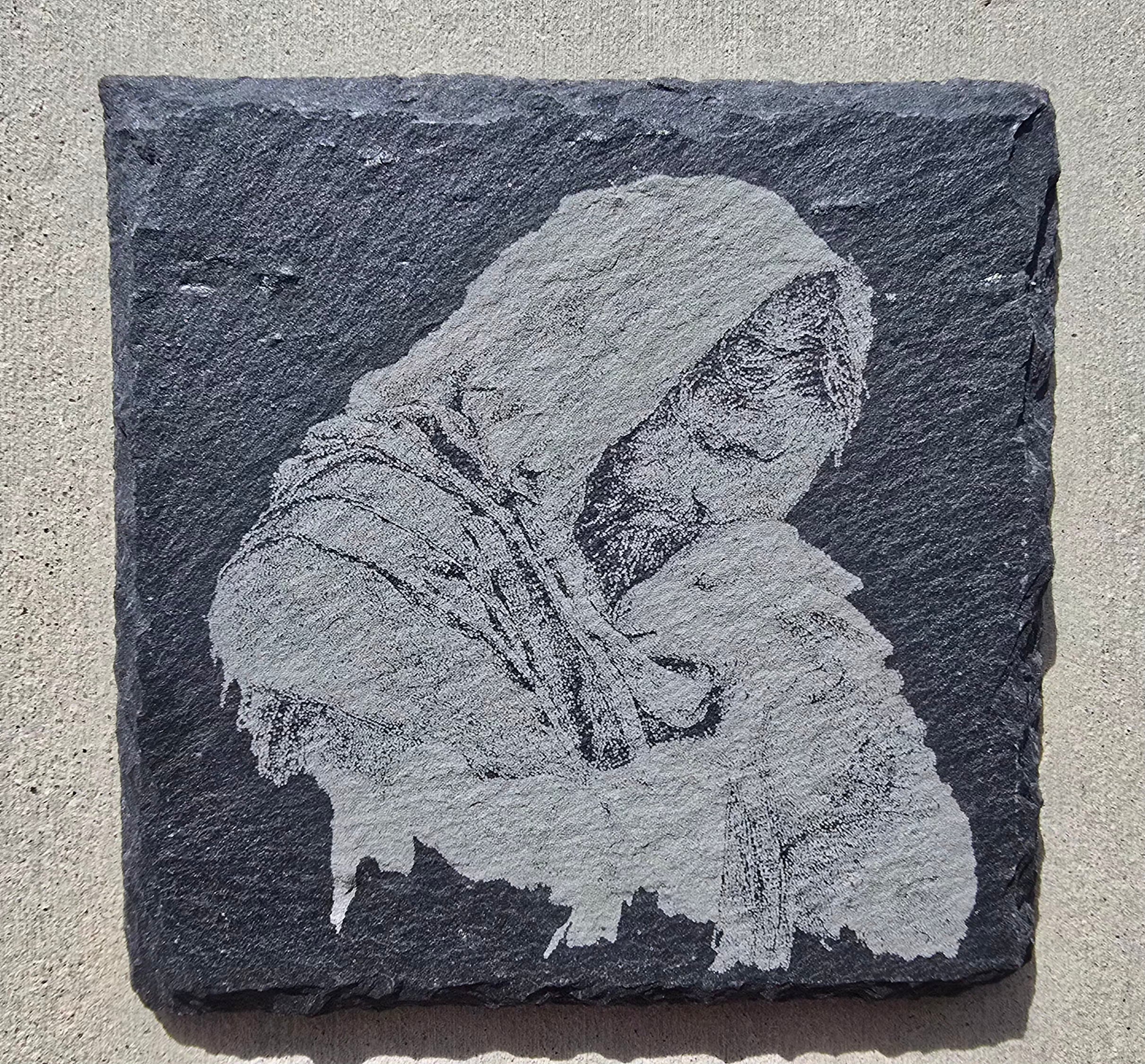 Comfort and Healing Slate Coasters