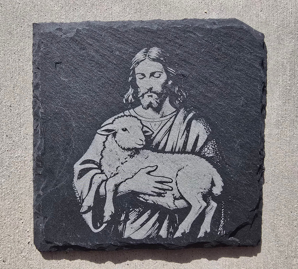 Good Shepherd Slate Coasters